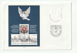Briefmarkenblock Basler Taube 1995 Neuwertig Umschlag