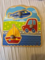 Hape Holzpuzzle Fahrzeuge mit Griffen
