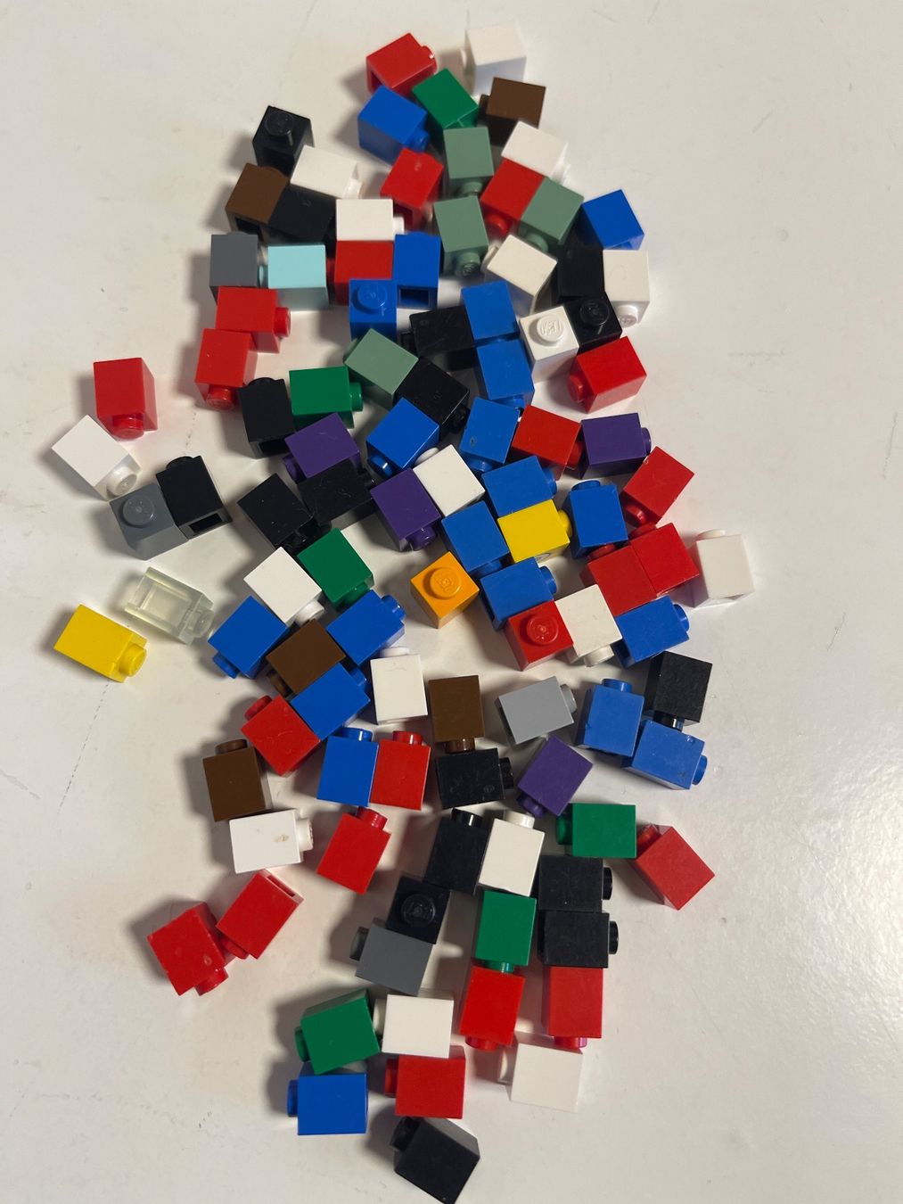 Lego Giocattoli: LEGO - 100 kleine Steine 1 x 1 – Usato da Gelterkinden venduto da cobra0110