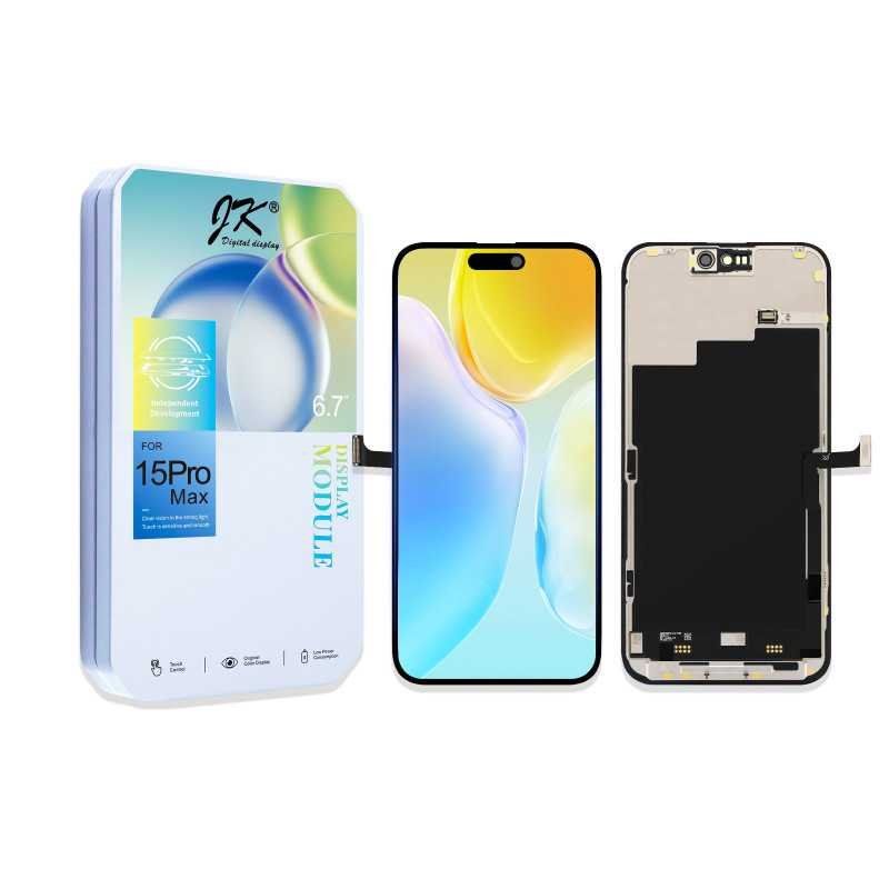 Telefoni cellulari / Smartphones: Ecran iPhone 15 Pro Max (LTPS) JK - Support IC Change - 90Hz – Nuovo e nell'imballaggio originale da Morges venduto da DA-repa