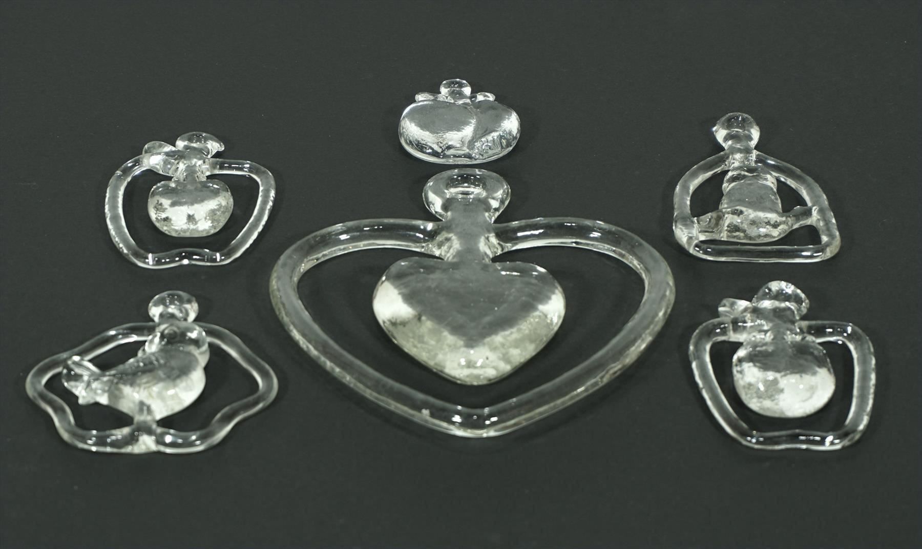 Bicchieri: 6 Glas Vintage Suncatcher - Fensterdeko – Usato da Meggen venduto da Trouvaillen 2