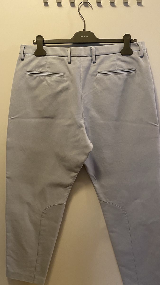 Lacoste Pantaloni: Lacoste Herren Hose, hellblau, Gr. 46, – Usato da Erlinsbach SO venduto da Nina040 3