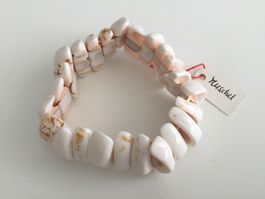 Armband elastisch aus Muschel
