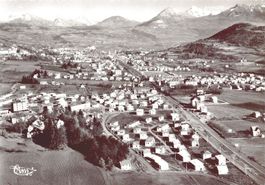 Gap (Hautes-Alpes), vue générale vers 1945-50