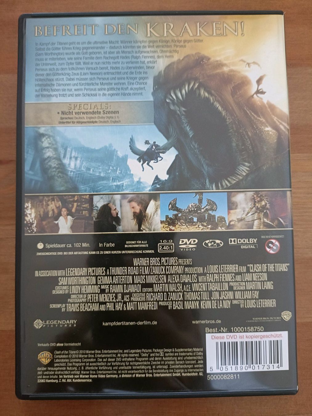 Alle DVDs: Kampf der Titanen – Gebraucht aus Aarau von d_m_bf6g 1