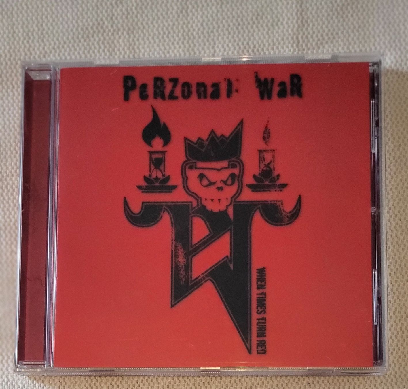 CD: Perzonal War - when times turn red (thrash) – Usato da Villars-sur-glane venduto da Epsilonhike
