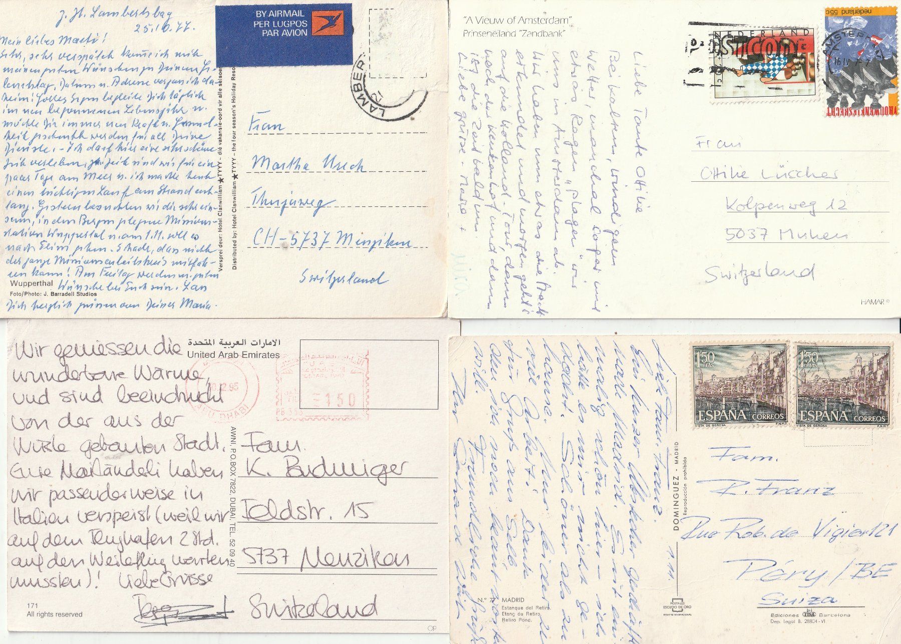 Cartoline postali: 20 Diverse Karten Ausland – Usato da Lumbrein venduto da made02 3