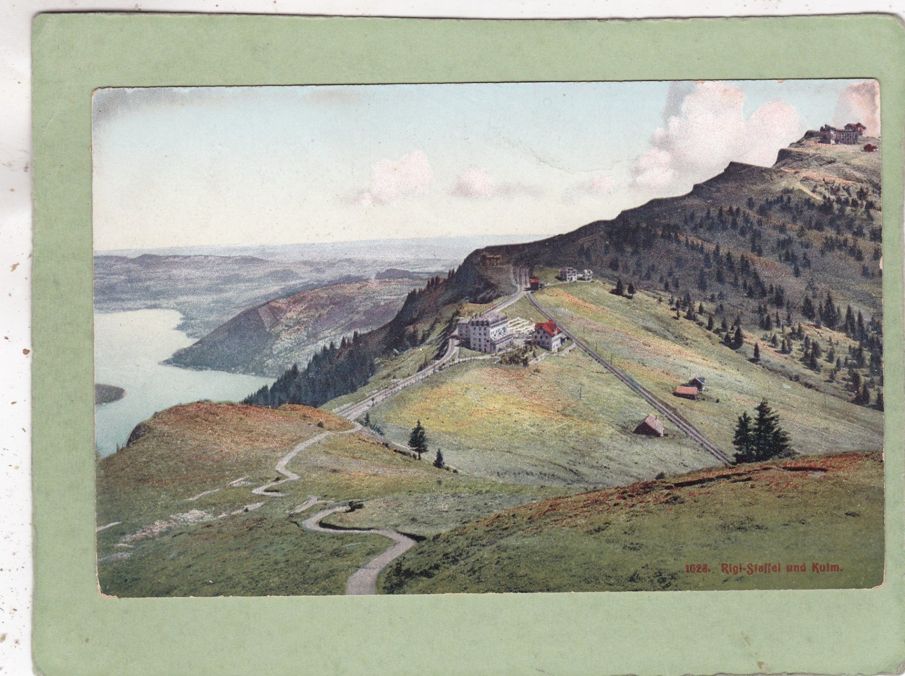 Ansichtskarten: Rigi Staffel und Kulm – Gebraucht aus Herisau von Lisegrat2008