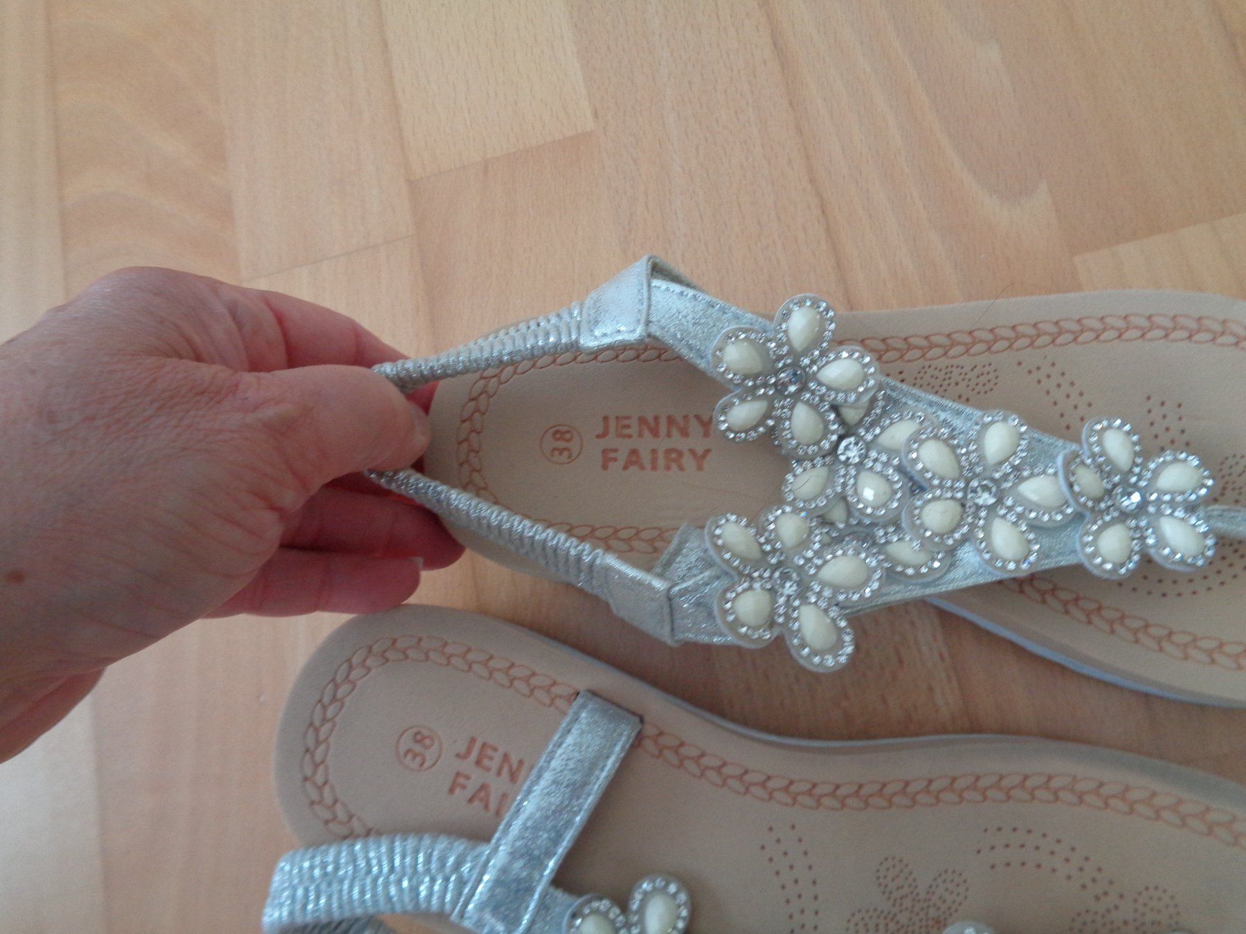 Damenschuhe: Sandale  Jenny Fairy  Grösse 38 – Gebraucht aus Kreuzlingen von Robi-2003 2