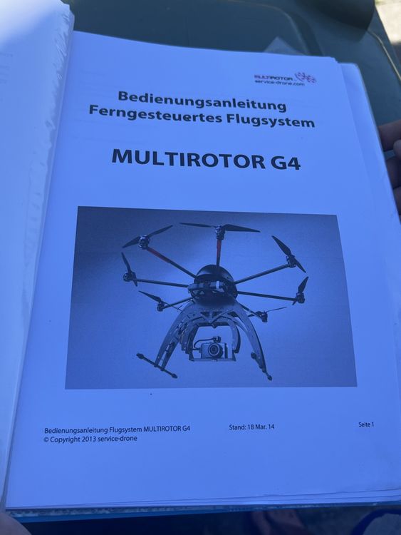 RC Kits de montage: Komplettset: Multirotor G4 Oktokopter mit viele Zubehör – D'occasion à Illnau-Effretikon par brockischweiz 7