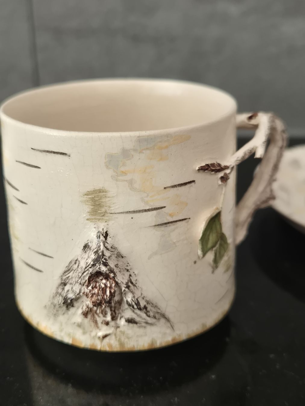 Tazze: une paire tasse-soucoupe – Usato da Bulle venduto da Gala7