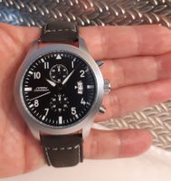 NEU Chronograph Herrenuhr Fliegeruhr Aviatik TOP Gun