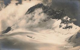 Jungfraujoch BE Hochalpine Ansicht mit Schnee und Gletschern