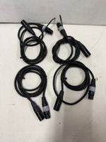 4x XLR Kabel 1.5 m (A359)