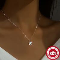 Wunderschöne Halskette mit Mondstein, 925er Silber, neu!