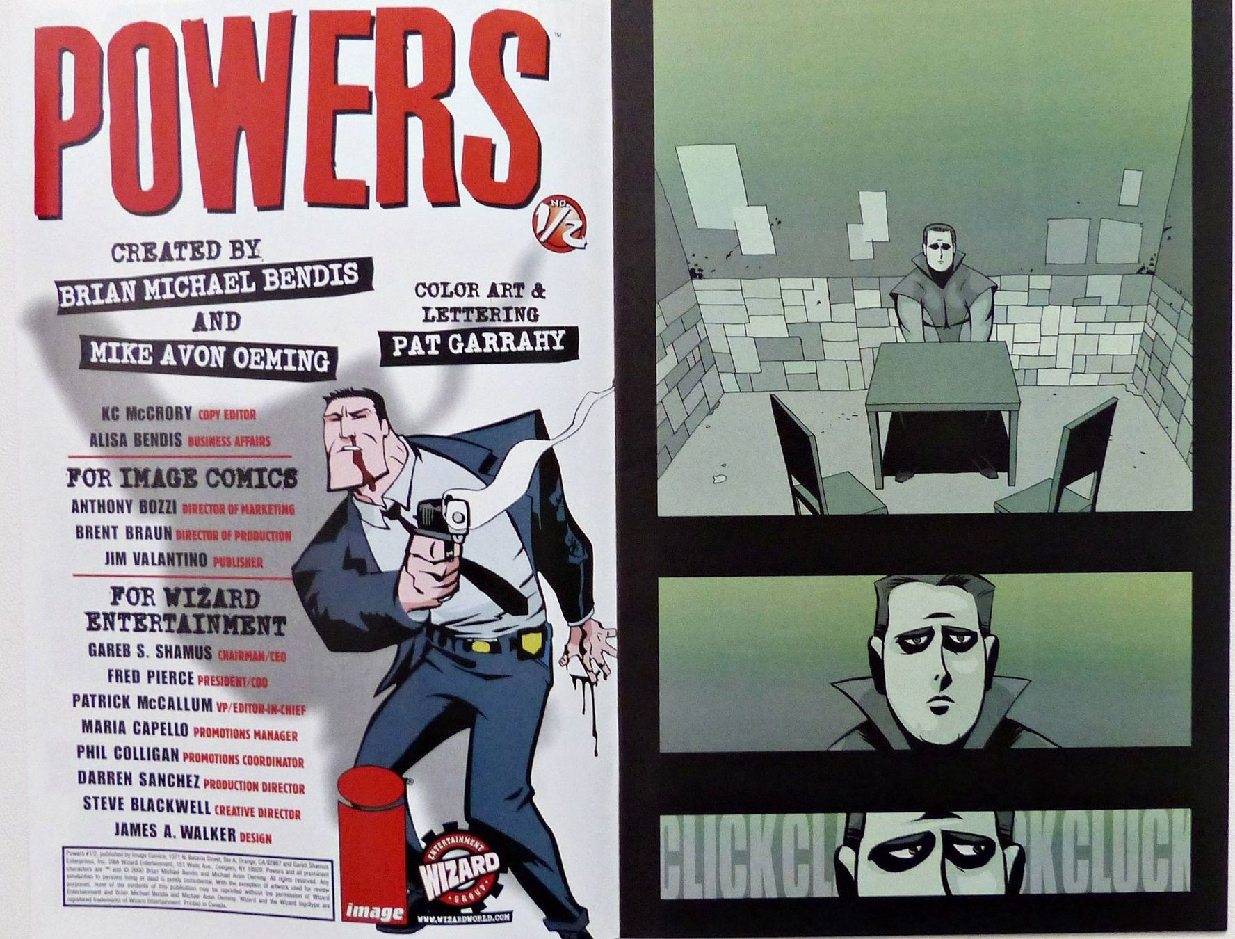 BD: POWERS #½ GOLD COVER CERTIFICATE AUTHENTICITY + #1 ICON 2009 – D'occasion à Lugano par YouWantUS 2