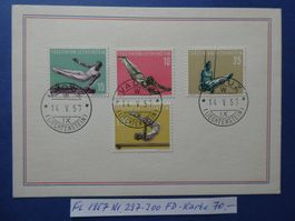 FL 1957 Nr. 297-300 auf FD-Karte