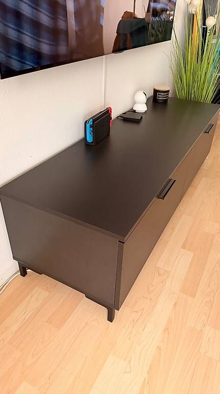 TV Möbel: TV-Lowboard in Dunkelgrau – Gebraucht aus Niederlenz von joh_6fxx 1