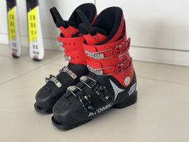 Skischuhe Atomic Hawx Grösse 24/24.5 rot schwarz gebraucht