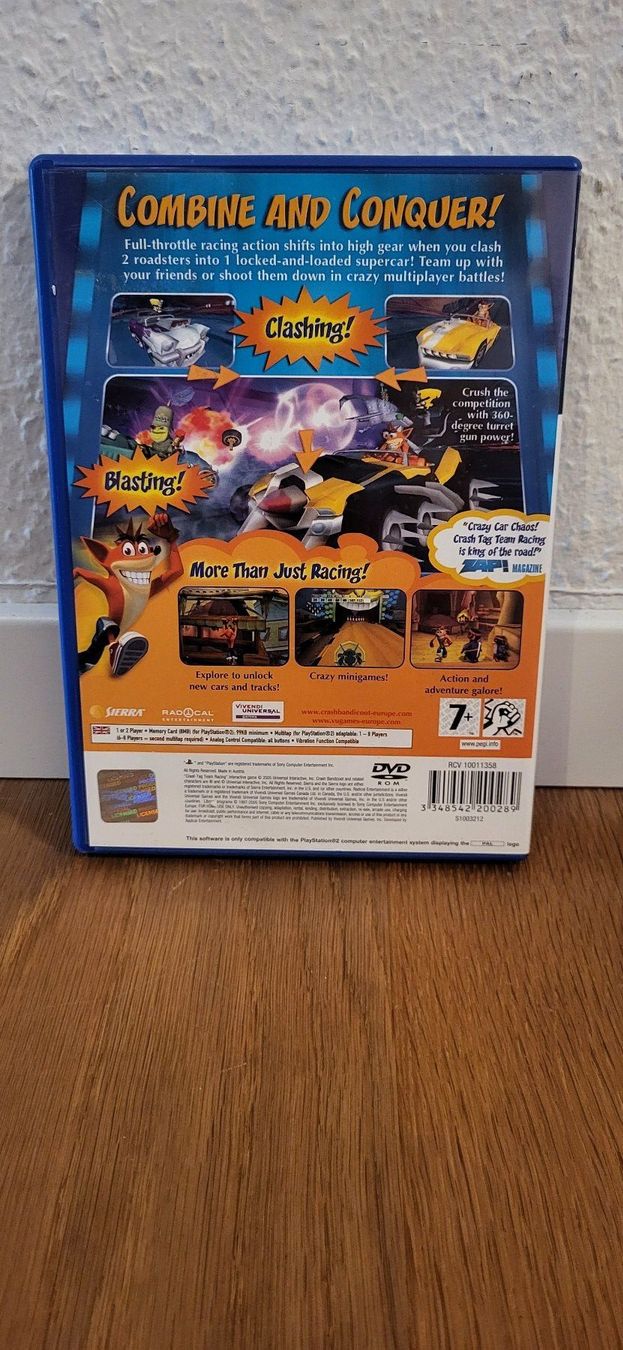 Sony Giochi: PS 2 - Crash Tag Team Racing – Usato da Münsingen venduto da DigitaleSpielecke 1