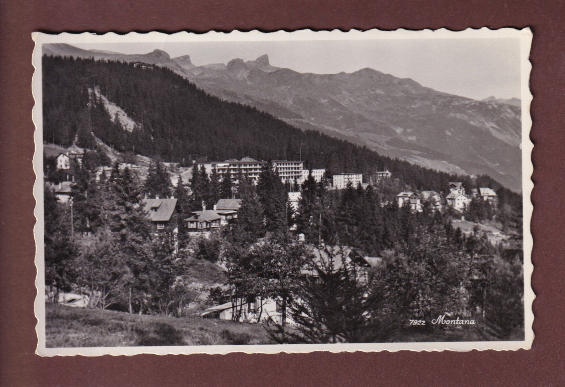 Cartoline postali: MONTANA - 1951 – Usato da Pully venduto da nicecards-shop