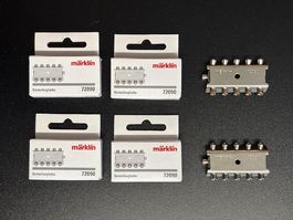 Märklin Verteilerplatte 72090 6 Stück (davon 4 in OVP) neu!