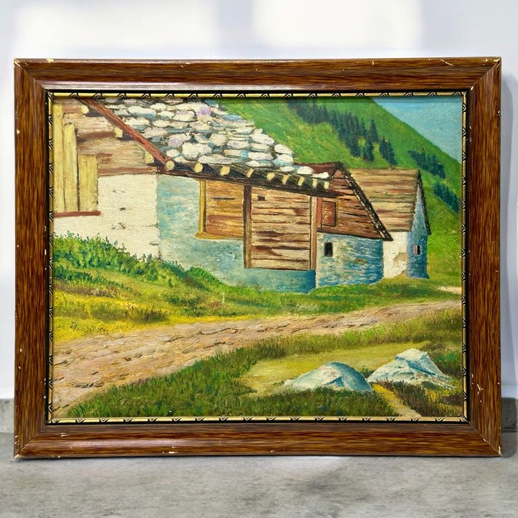 RENE ALLENBACH (1889-1958)HUILE SUR PANNEAU SIGNÉE (Gebraucht) in Genève für CHF 129 - mit