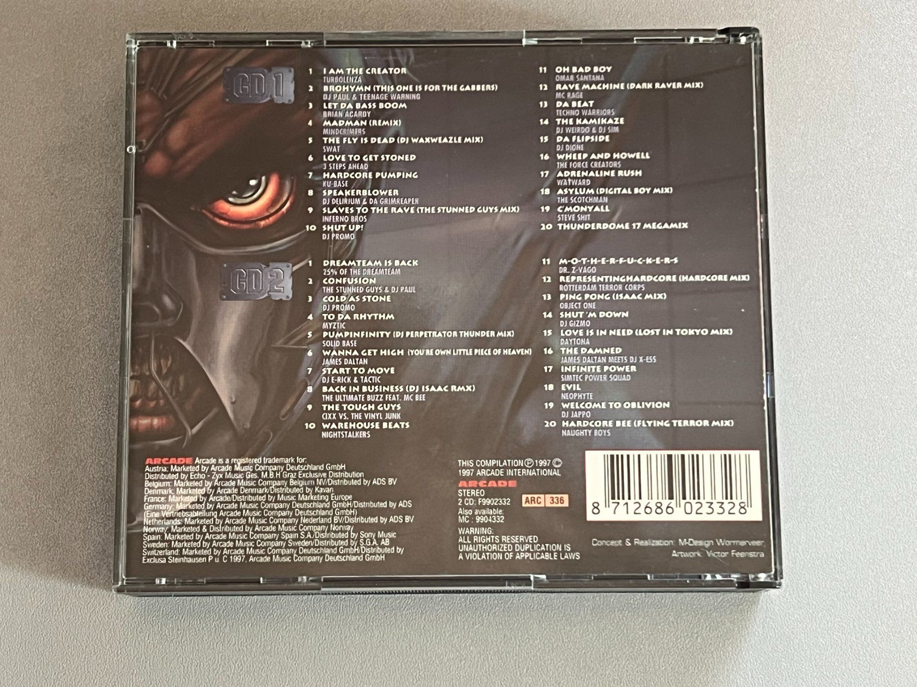 CD: Thunderdome XVIII – Psycho Silence  2CD) – Usato da Rivera venduto da poweradem05 1