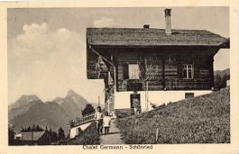 Schönried  BE   -  Chalet GERMANN      um  1 9 2 5