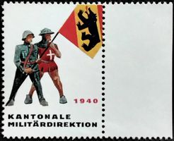 Soldatenmarke 2.WK, Kant Militärdirektion Bern, Wi Ver 7