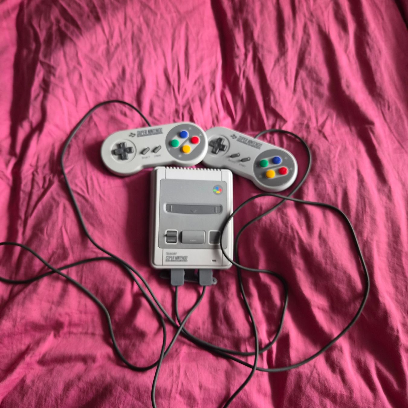 Nintendo Console: Nintendo Super Nintendo SNES Konsole+2 Controller–ungete – Usato da bichelsee venduto da numa22 1