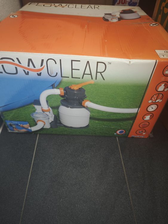 Piscine Intex 4x2m avec filtre à sable Flowclear 6