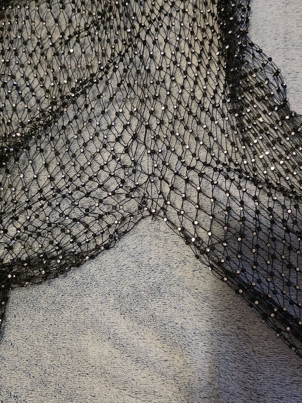Hosen: Strass Netz Leggings schwarz, Einheitsgrösse – Neu (gemäss Beschreibung) aus St Gallen von vir_5kgt 3