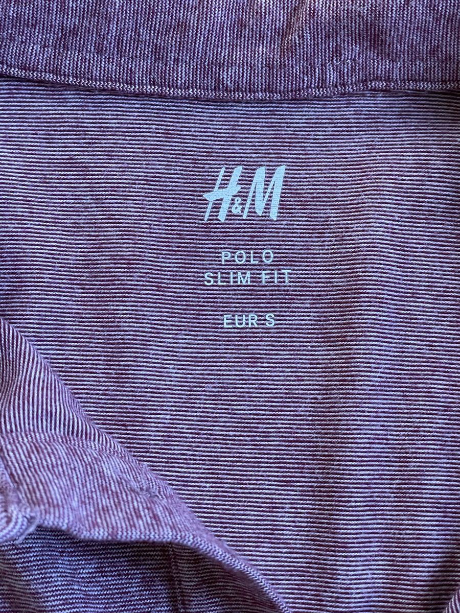 H&M Magliette Polo: H&M Poloshirt Slim Fit Grösse S – Usato da Basel venduto da Gundeli-25 1