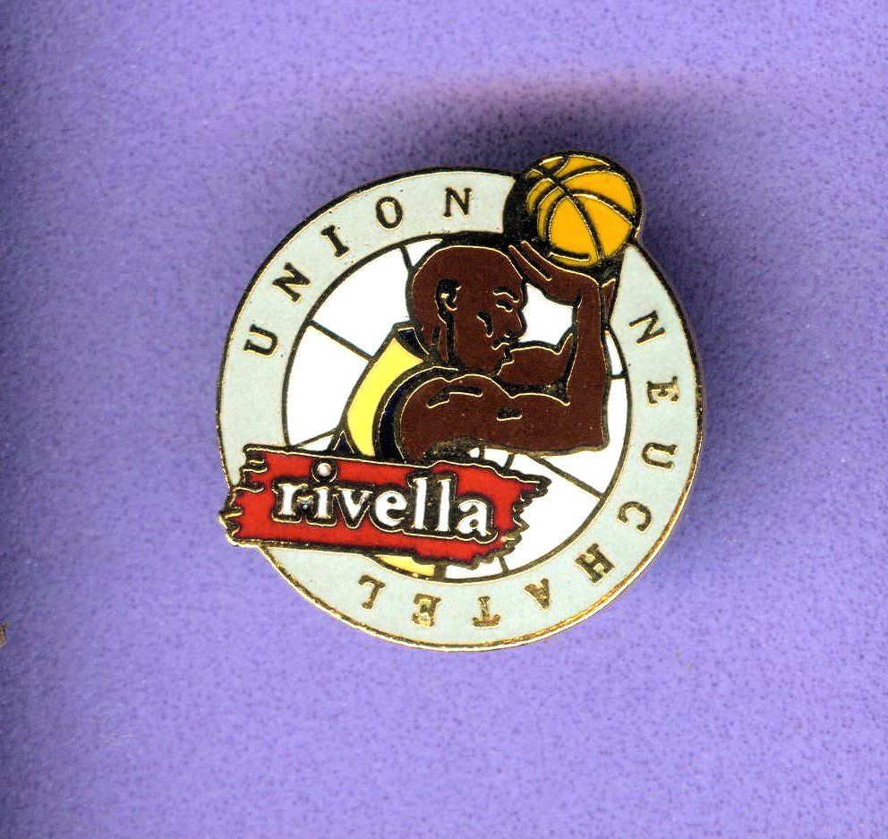 Placchette & Badge: rivella rot  Basketball UNION NEUCHATEL – Usato da Winterthur venduto da Sammleroase