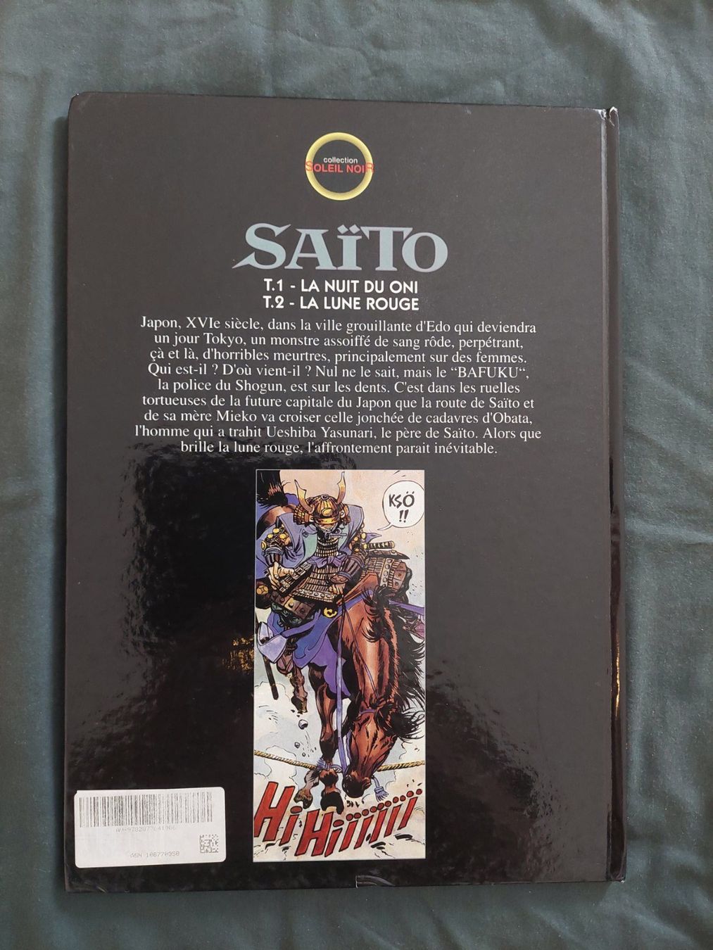 Fumetti: Corteggiani / Saïto T.2/3 Lune Rouge EO 1994 BE+ – Usato da Genève venduto da Blu_BD 1
