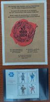 1 bloc INTERNABA 1974 avec 12 cartes