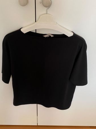 Shirt-Bluse, H&M, Gr. S, schwarz