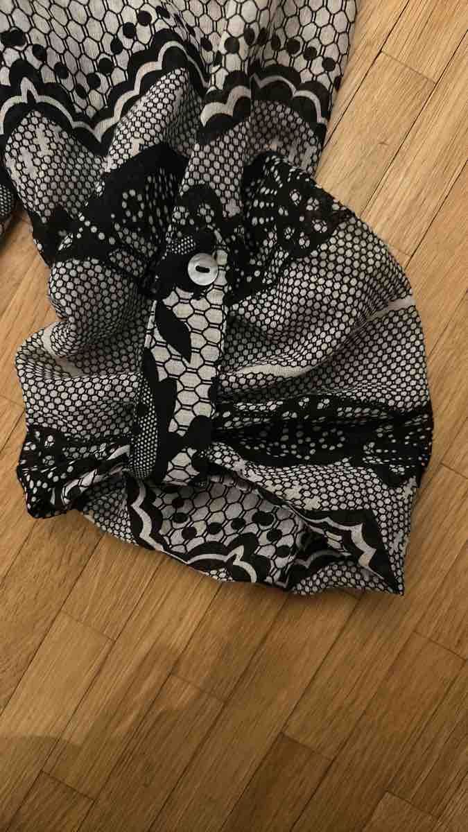 Camicette: Max Blouse Black White Pattern Size M – Usato da Collex venduto da aff_76dh 3