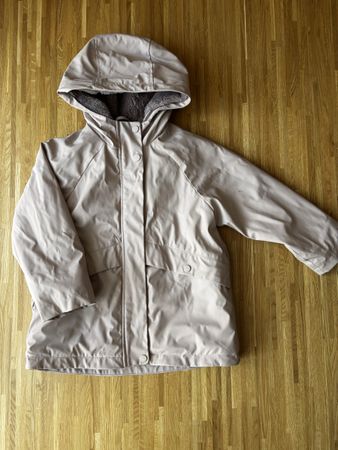 Zara gefütterte Übergangsjacke mit Kapuze-Gr. 110 (5 Jahre)