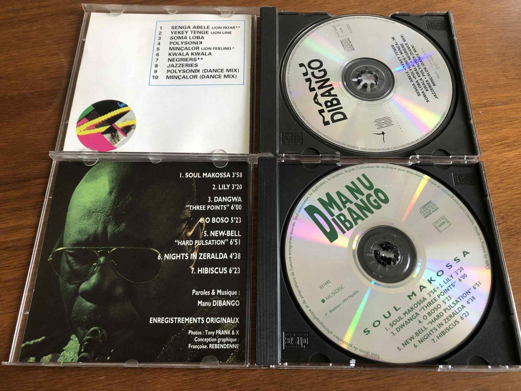 CDs: Manu Dibango - 2x cd album – D'occasion à Lausanne par sim_bc8q 2