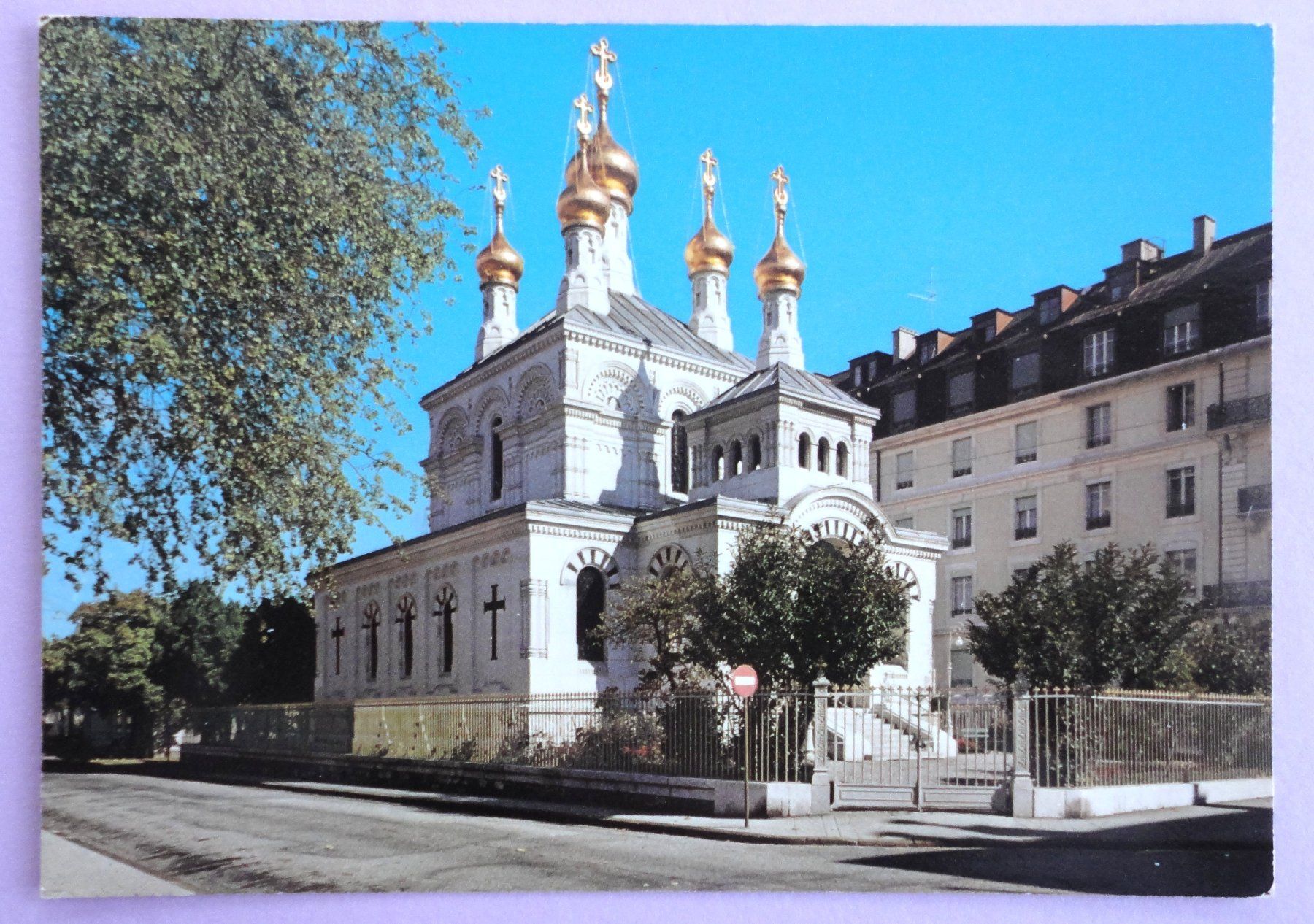 Cartoline postali: Genève - L' Eglise russe – Usato da Fétigny venduto da Billy2miny