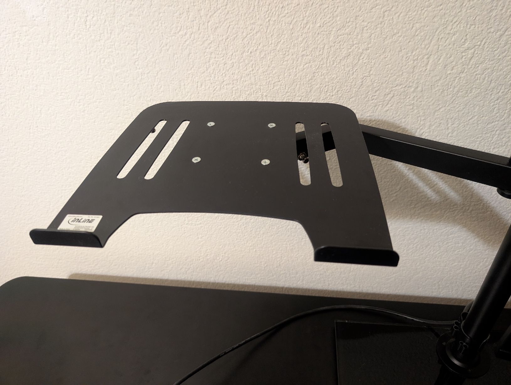 Staffa per monitor: Monitorhalterung 2 Monitore / Laptops, schwenkbar – Usato da Hünenberg See venduto da Klaus91 4