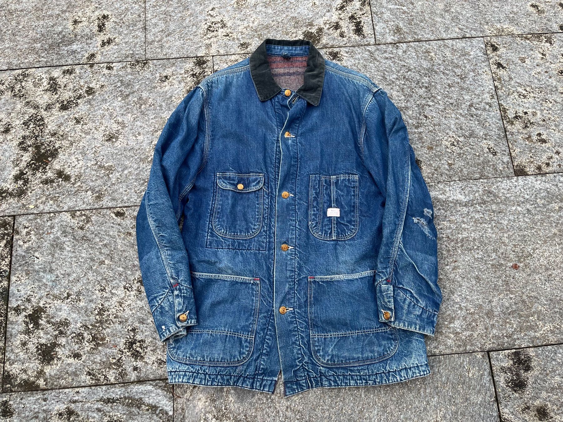 Giacche: Vintage Denim Jacke Lined – Usato da Bottmingen venduto da Puffsack