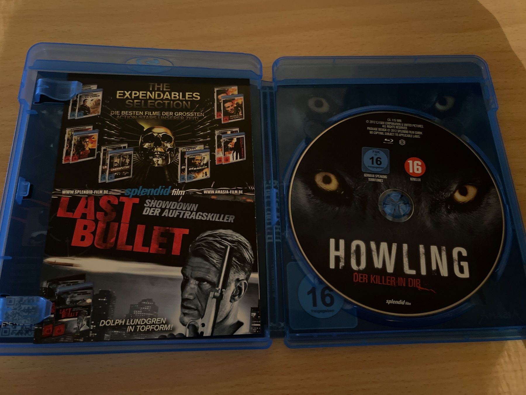 Tous les DVDs: Blu-ray - Howling, Der Killer in Dir – D'occasion à Luzern par Jiggy_8898 2
