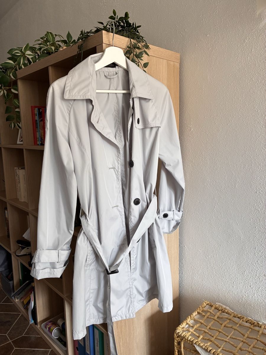 Modissa Manteaux: Modissa Trenchcoat - Hellgrau | Grösse 36/S – Neuf (Voir description) à Winterthur par evaa.weber