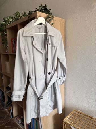 Modissa Trenchcoat - Hellgrau | Grösse 36/S