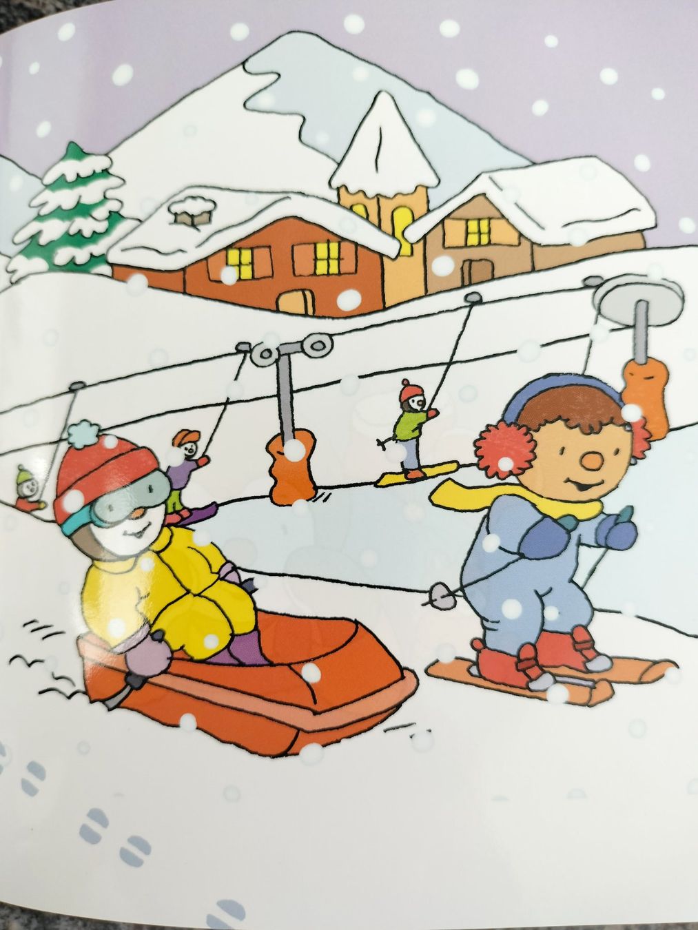 Libri: T'choupi à la neige – Usato da Cortaillod venduto da rozinna 9