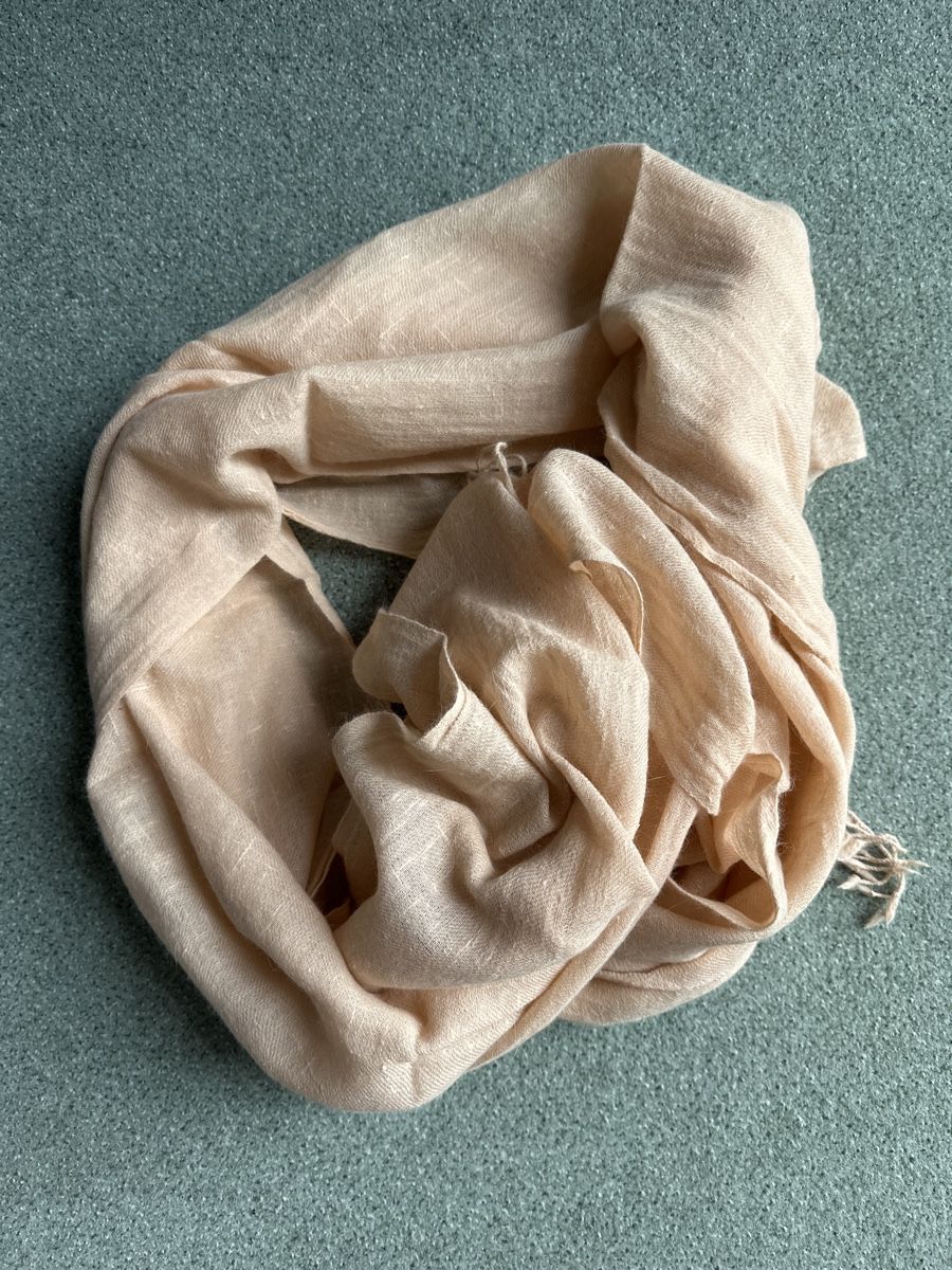 Foulard & Sciarpe: Zarter Kaschmir Schal, Beige/rosa – Usato da Wangen SZ venduto da futura14 1