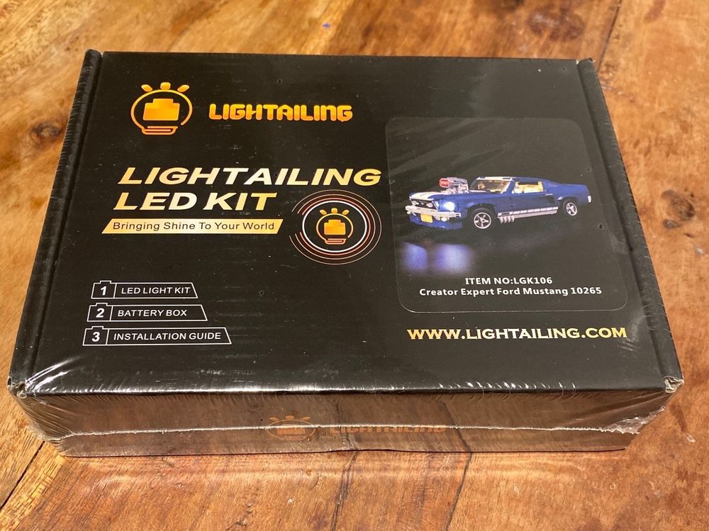 BRIKSMAX Kit di illuminazione a led per LEGO Technic Ford GT 2022 - Compatible with Lego 42154